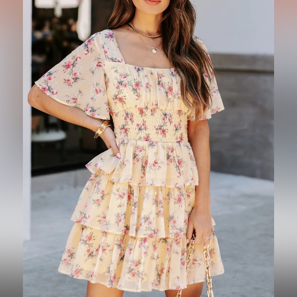 Brand new VICI floral mini dress.